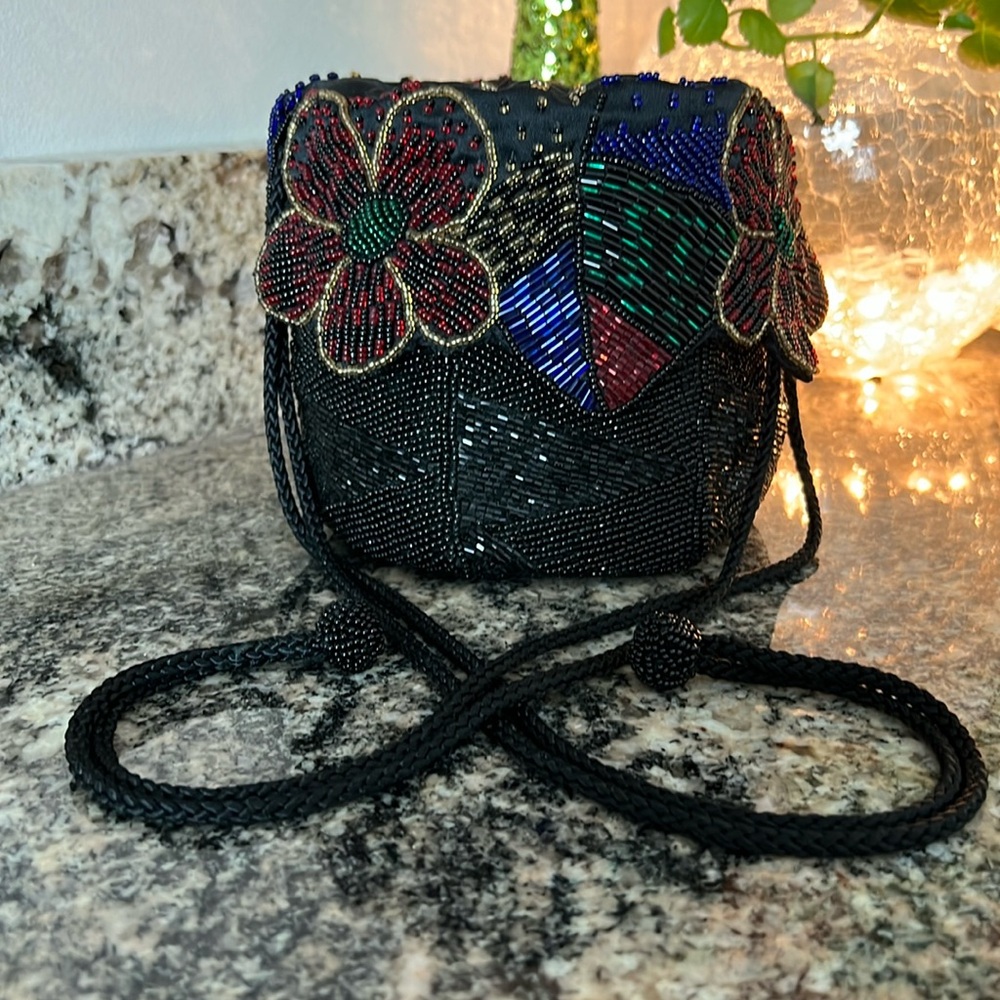 Christian Dior Vintage Ceintures Beaded Mini Bag